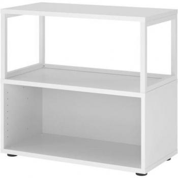 Dossierkast Flexwall 80 cm, 2 OH, 1 OH ouvert, étagère à pieds réglables
