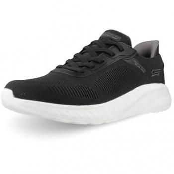 Bob's Slip‑In Solid Step Squad Chaos Black – 8 (Textile/Synthetic)