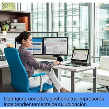 HP LaserJet Pro MFP 4102dw Wireless Monochrome Multifunction Printer with Instant Ink Eligibility for Small Businesses