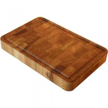 Planche de cuisine chêne huilé 30x20 cm + set d’huile de lin offert