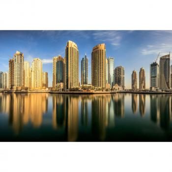 Papermoon Vliestapete Panorama Dubai Marina