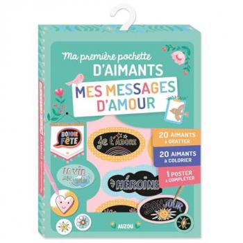 Mes messages d'amour : ma première pochette d'aimants