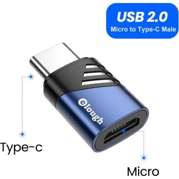 Micro USB to Type C Cable Adapter
