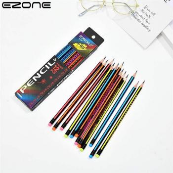 EZONE 12-Piece HB Pencil Set with Eraser