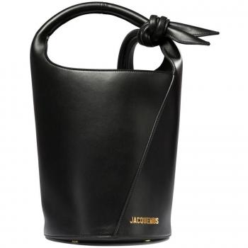 JACQUEMUS Le Petit Tourni Rucksack Braun 245BA366-3173