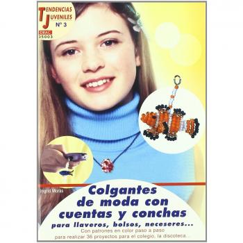 Colgantes de moda con cuentas y conchas (Tapa blanda).