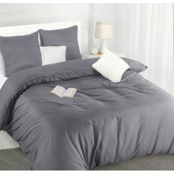 Housse de couette en microfibre brossée Utopia