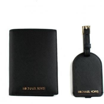 Portafoglio Michael Kors 35H1GGZD8L NEGRĂ in pelle translucida