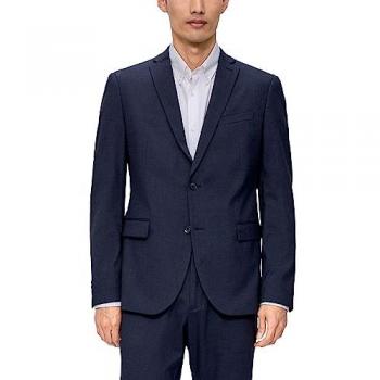 S.Oliver BLACK LABEL Herren Sakko Blau