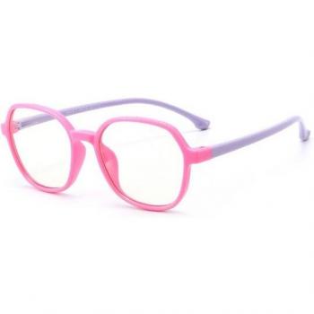 Flat Mirror Anti-Blue Light Glasses for Kids