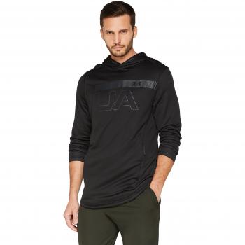 Hoodie Under Armour MK1 Terry Graphic, Hombre, Negro (001), S