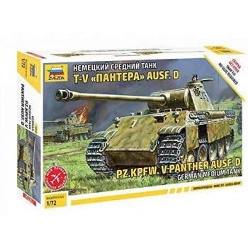 Modèle Zvezda Z5010 : Char d’Assaut Panthère Ausf.D