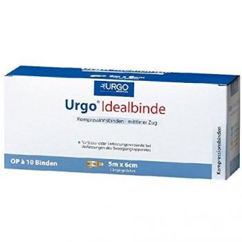 Idealbinden von Urgo in der Größe 8 cm x 5 m (10 Stück pro Packung)