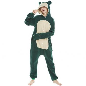 Mono de Una Pieza Snorlax XXL con Forro Polar