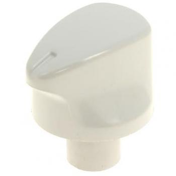 Bouton de four blanc pour cuisinière Ariston