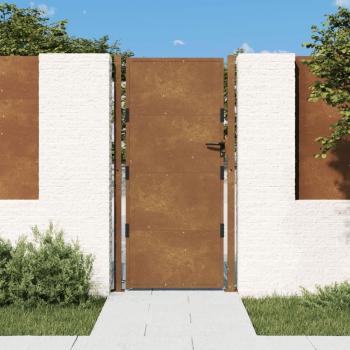 Esterni Luxe: Cancello 105x180 cm in Acciaio Bruni