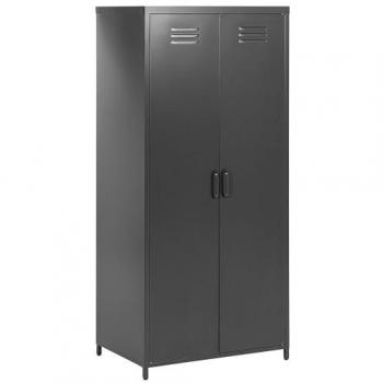 Armoire en acier noir