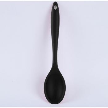 Cuillère à soupe en silicone avec long manche pour soupe et riz