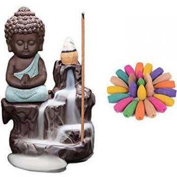 Backflow Incense Burner with 10PCs Incense