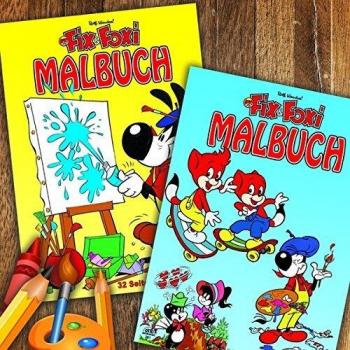 Fix und Foxi Malbuch