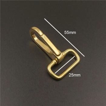1 Piece Solid Brass Trigger Clasp for Dog Leash and Bag Strap