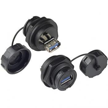 Good Connections USB 3.0 A-A Industrie-Kupplung, staub