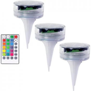 Spot lumineux submergé LED 16 teintes solaires