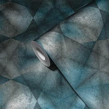 Living walls Vliestapete My Home My Spa leicht strukturiert 3D-Optik geometrisch Design Tapete 3D Effekt