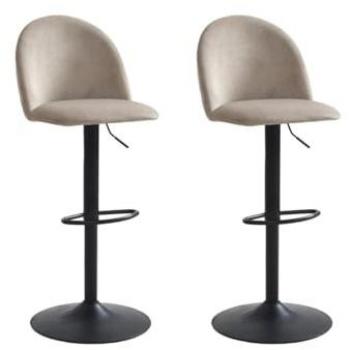 VENTE-UNIQUE Melbourne Barhocker 2er-Set