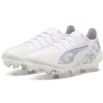 Puma Ultra 5 Ultimate Women's Firm Ground Soccer Shoes White/Black/Purple 6