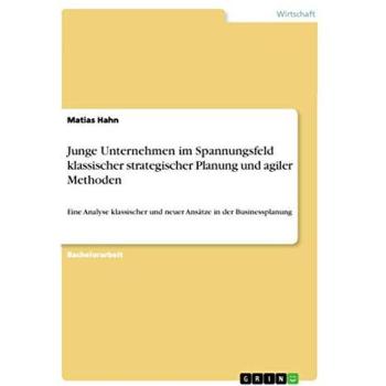 Junge Unternehmen im Spannungsfeld klassischer strategischer Planung und agiler Methoden