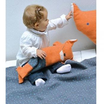 DAVID FUSSENEGGER Set Decke in Puppe Fuchs kupfer 70 x 90 cm