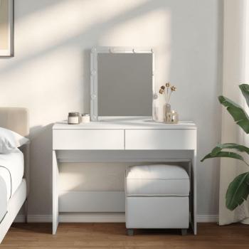 Cabinet de coiffure éclairé 100x40x130 cm – Chic Dormeur