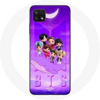 Samsung Galaxy A22 5G Case with BTS TinyTAN Characters