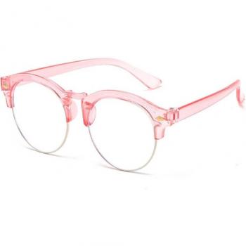 Runde Anti-Blaulicht Brille für Kinder