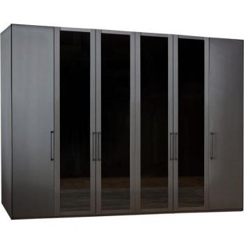 WIEMANN Split‑Schrank: Drehtüren, B295,3 cm, H236 cm, T58 cm – mit Türendämpfung