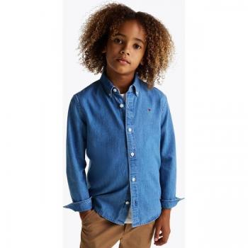 Blusa Tomy Hilfiger para Niños, Manga Larga, Diseño de Bandera