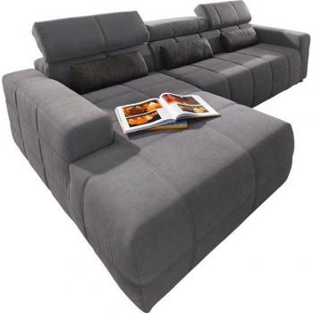 LUX‑Microfaser Ecksofa Brandon – 289 × 175 × 80 cm