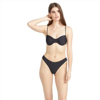 Silk Slip Cheekini Nero per Donna
