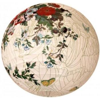 Papiéron Jap. Suspendé – Lumière de Boule, 20cm x 20cm