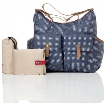 Frankie Pixel Blue Utility Bag