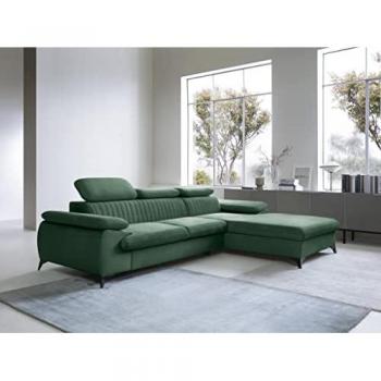 Sofá cama terciopelo Verde Pascal