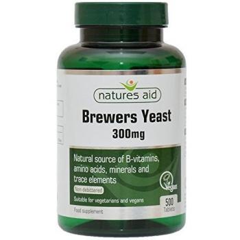 Natures Aid 300mg Brewers Yeast 500 Tablet Pack