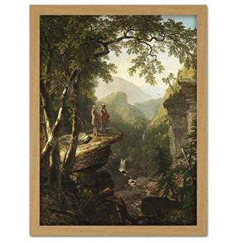 Artery8 Light Oak Framed “Kindred Spirits” Canvas – 18x24