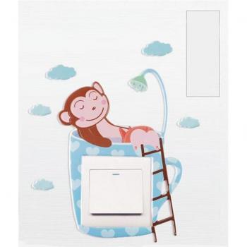 Mono de Dibujos Animados Decorativo para Luz