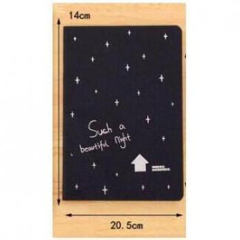 32K Black Paper Art Notebook