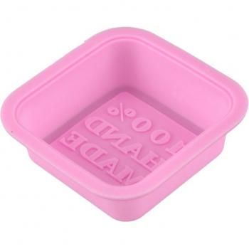 Square Silicone Mold for DIY Soap and Cake (Color Ranly)
