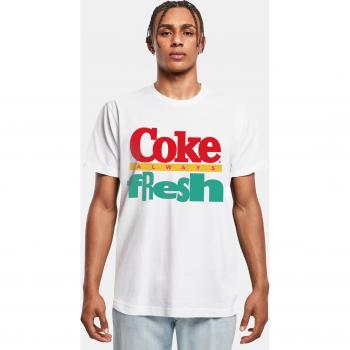90s Coca-Cola Print T-Shirt Weiss