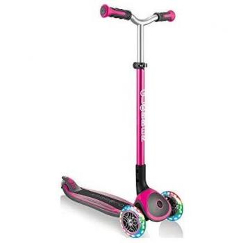 GLOBBER MASTER LIGHTS Scooter mit LED-Rollen, pink