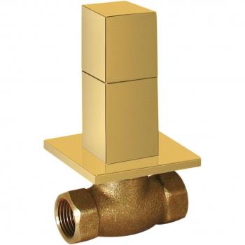 Tres 24‑K Gold‑Veredeltes Unterputzventil